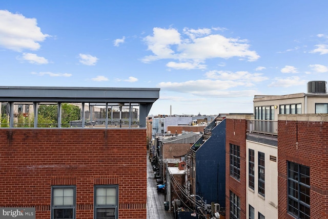 2328 Champlain St NW Unit 101, Washington, DC 20009 - exterior view of brick siding and a cooling unit