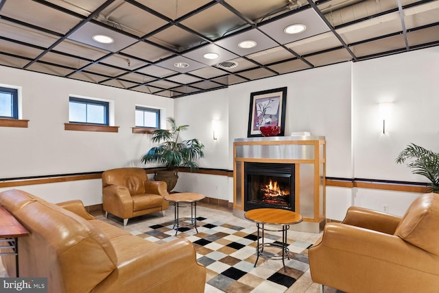 2328 Champlain St NW Unit 101, Washington, DC 20009 - building lobby with recessed lighting