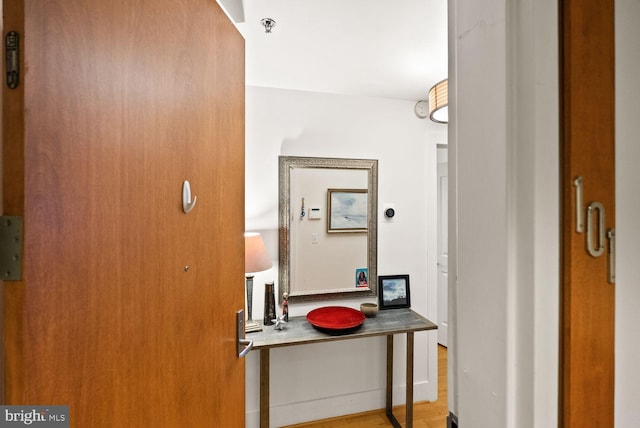 2328 Champlain St NW Unit 101, Washington, DC 20009 - hallway with wood finished floors
