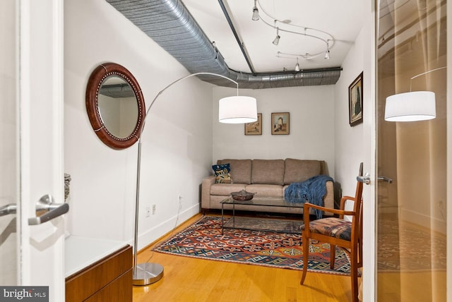 2328 Champlain St NW Unit 101, Washington, DC 20009 - living room with wood finished floors