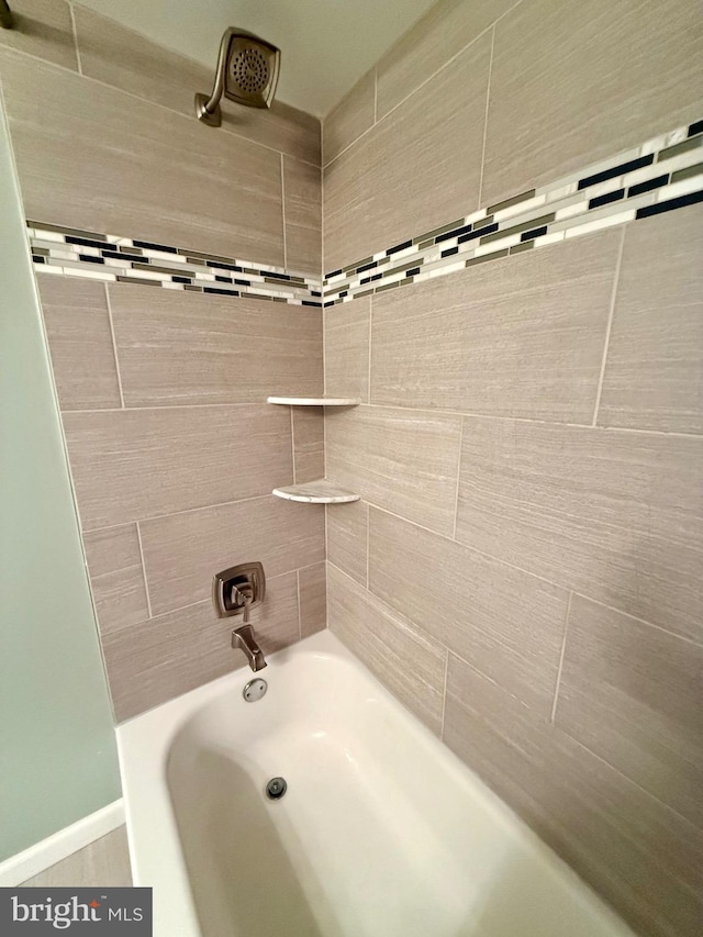 301 Byberry Rd Unit H10, Philadelphia, PA 19116 - bathroom with shower / bath combination and baseboards