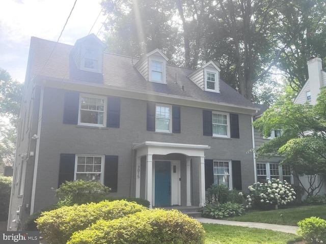 7015 Beechwood Dr, Chevy Chase, MD 20815 - view of front facade with brick siding