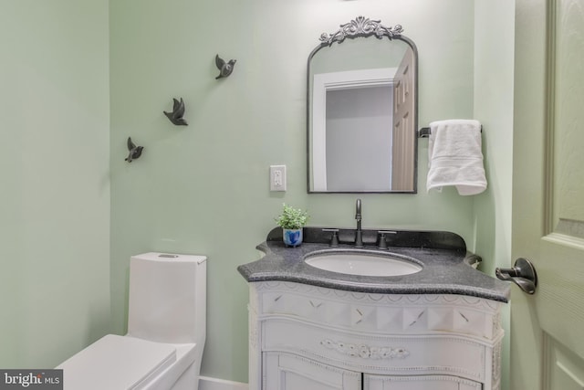 11726 Lariat Ln, Oakton, VA 22124 - bathroom with toilet and vanity