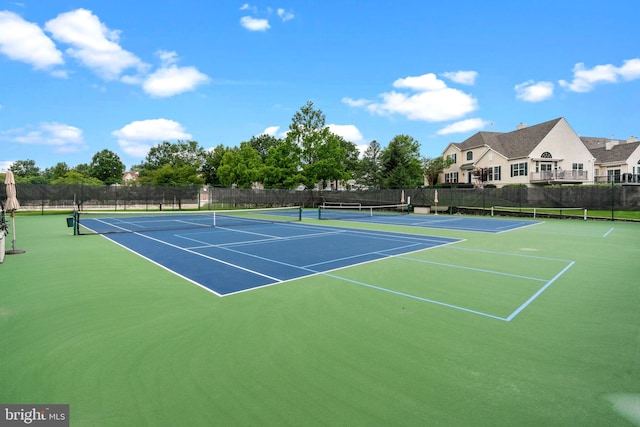 14 Mcconkey Dr, Washington Crossing, PA 18977 - view of tennis court featuring community basketball court