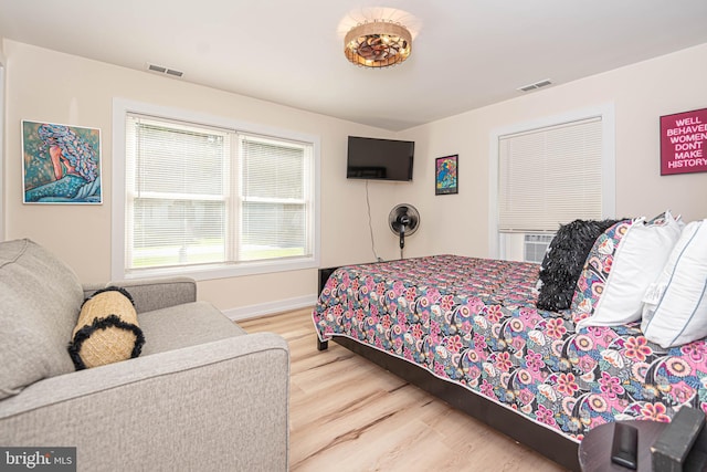 120 Robin Hood, Ocean Pines, MD 21811 - bedroom featuring wood finished floors and cooling unit