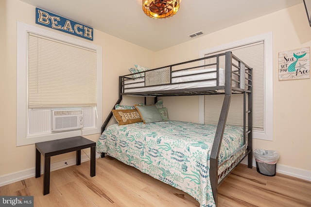 120 Robin Hood, Ocean Pines, MD 21811 - bedroom with wood finished floors and cooling unit