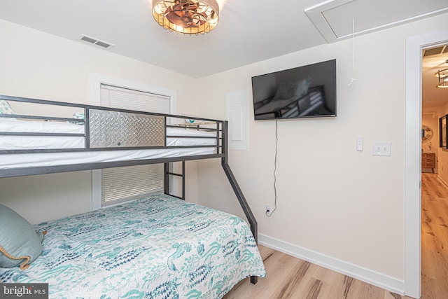 120 Robin Hood, Ocean Pines, MD 21811 - bedroom with attic access and wood finished floors