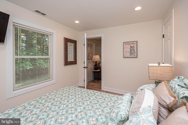 120 Robin Hood, Ocean Pines, MD 21811 - bedroom featuring recessed lighting and wood finished floors