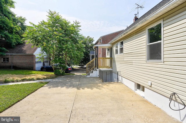 1204 Krueger Ave, Rosedale, MD 21237 - view of home's exterior with a patio