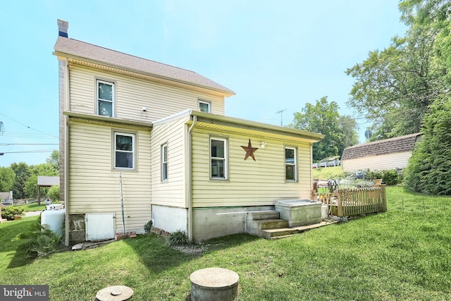 75 Railroad Ave, York Haven, PA 17370 - back of house with a yard