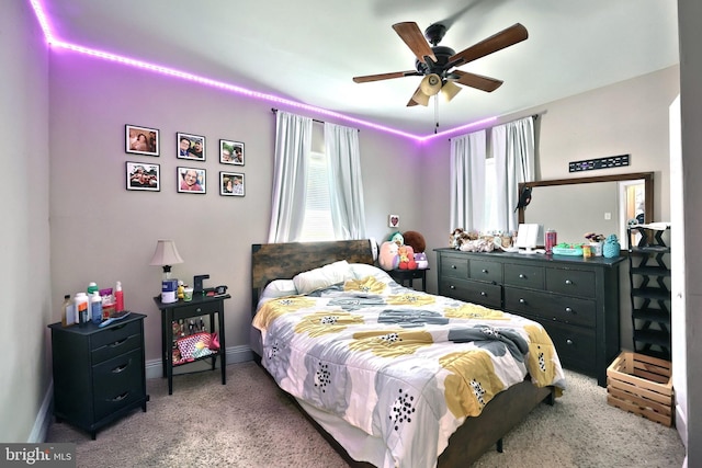 75 Railroad Ave, York Haven, PA 17370 - bedroom with carpet and ceiling fan