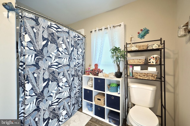 75 Railroad Ave, York Haven, PA 17370 - full bathroom with wood finished floors and curtained shower