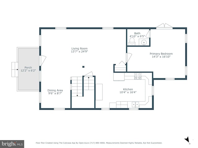 75 Railroad Ave, York Haven, PA 17370 - view of room layout