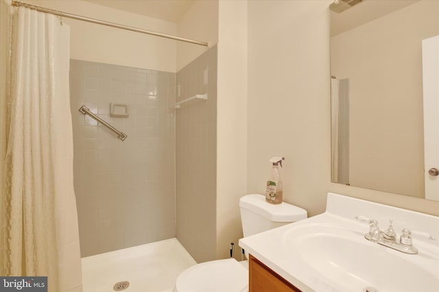 37 Joyceton Way, Upper Marlboro, MD 20774 - full bathroom with a tile shower and vanity