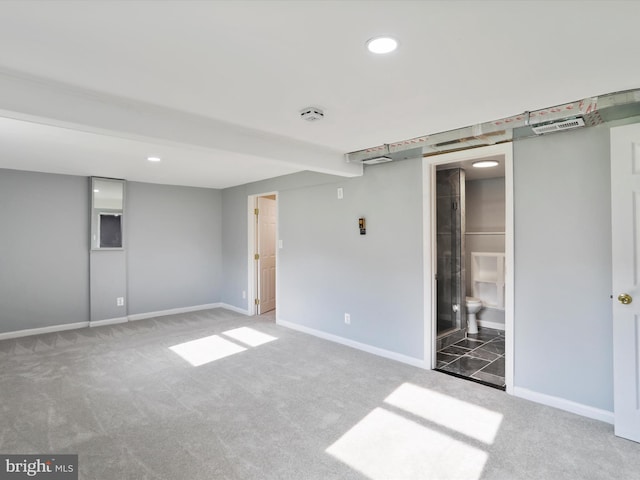 8175 Stone Bridge Rd, Greencastle, PA 17225 - finished basement with carpet and recessed lighting