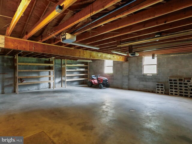 8175 Stone Bridge Rd, Greencastle, PA 17225 - basement with concrete block wall