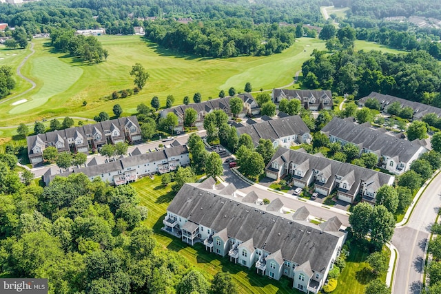 11037 Doxberry Cir Unit 15, Woodstock, MD 21163 - aerial perspective of suburban area featuring a golf club