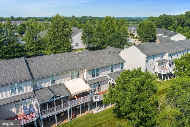 11037 Doxberry Cir Unit 15, Woodstock, MD 21163 - aerial perspective of suburban area