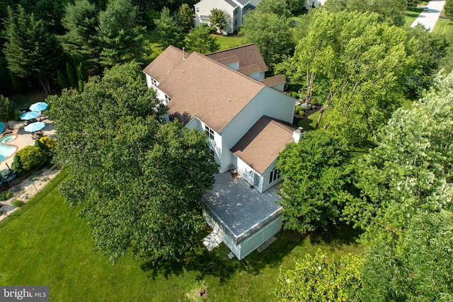 1021 Mulberry St, Chester Springs, PA 19425 - aerial view of property and surrounding area