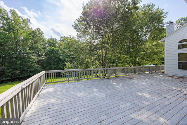 1021 Mulberry St, Chester Springs, PA 19425 - view of wooden terrace