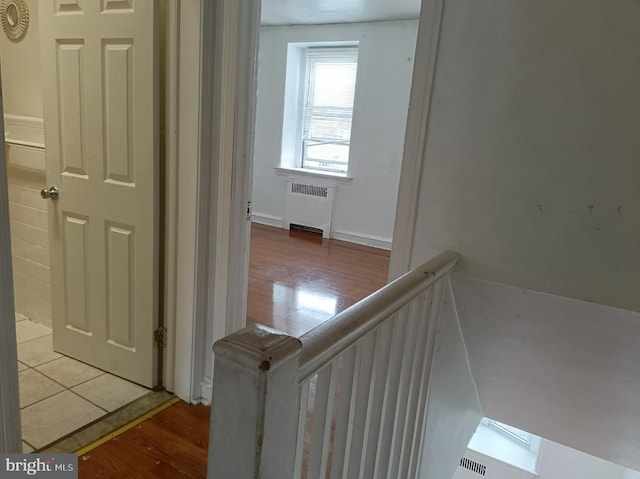 1420 Magee Ave, Philadelphia, PA 19111 - hall with radiator and light wood-type flooring