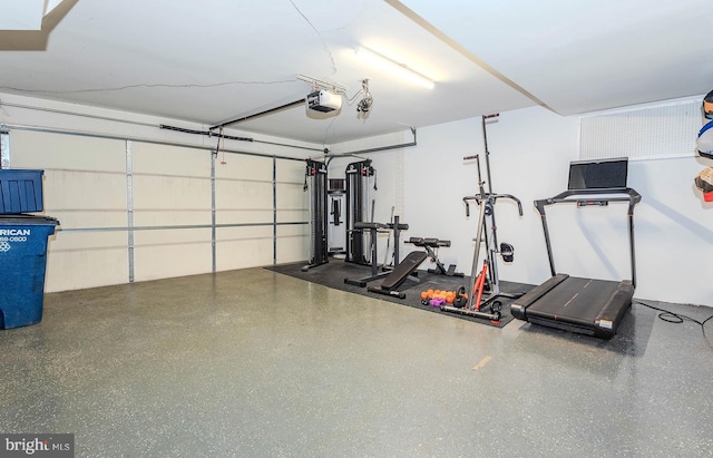 712 Arch Hall Ln, Alexandria, VA 22314 - garage featuring a garage door opener