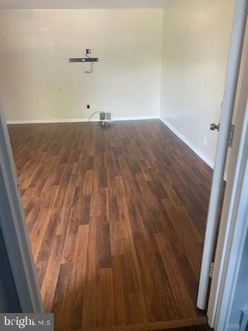 3720 Conshohocken Ave, Philadelphia, PA 19131 - unfurnished room featuring dark wood-style floors and baseboards