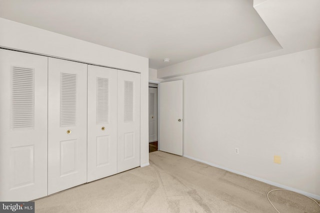 435 Christopher Ave Unit 23, Gaithersburg, MD 20879 - unfurnished bedroom with light carpet and a closet