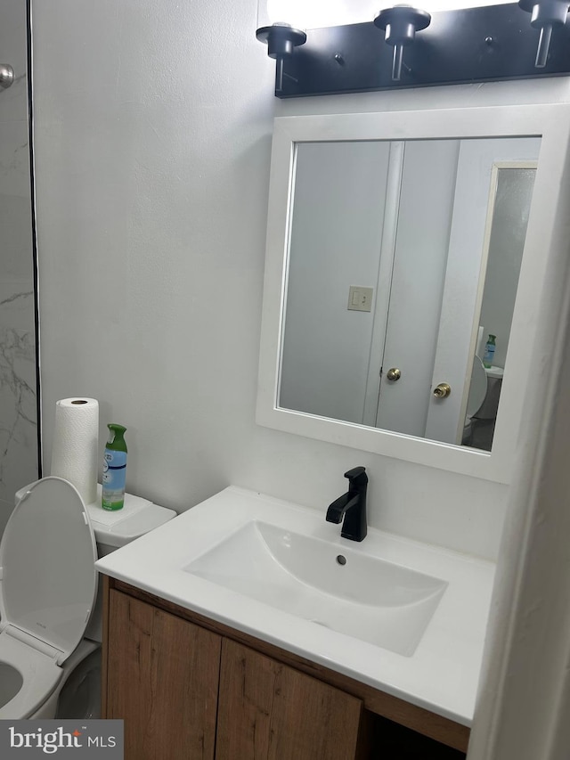 123 Big Chimney Br Unit 9-4, Upper Marlboro, MD 20774 - bathroom with vanity and toilet