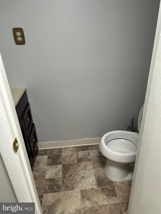 123 Big Chimney Br Unit 9-4, Upper Marlboro, MD 20774 - bathroom with vanity and stone finish flooring