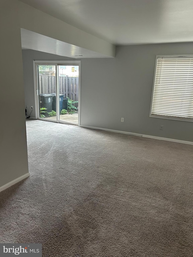 123 Big Chimney Br Unit 9-4, Upper Marlboro, MD 20774 - carpeted empty room featuring baseboards