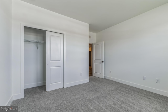 36365 Gate Dr, Georgetown, DE 19947 - unfurnished bedroom featuring carpet floors and a closet