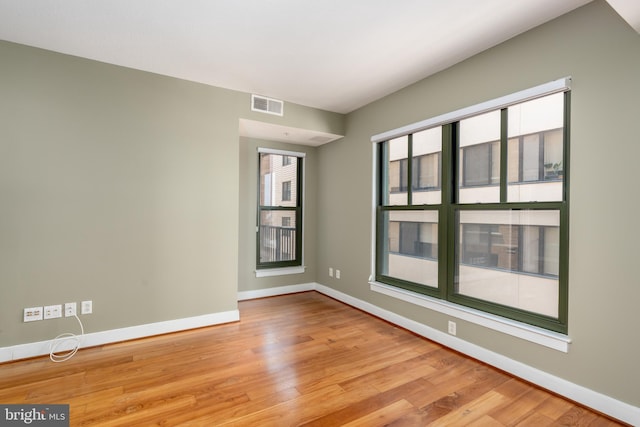910 M St NW Unit 708, Washington, DC 20001 - spare room featuring wood finished floors and baseboards