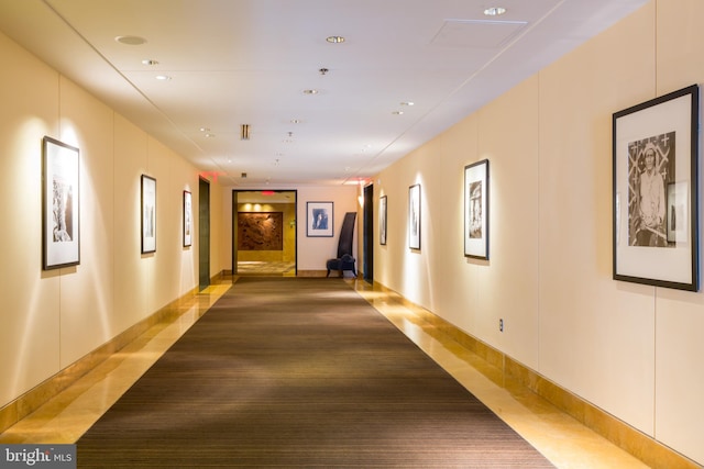 910 M St NW Unit 708, Washington, DC 20001 - corridor with recessed lighting