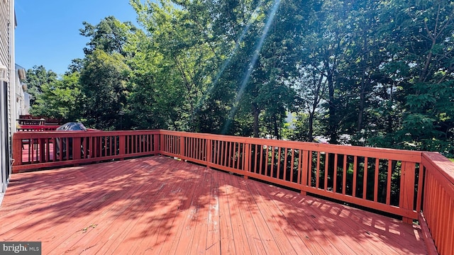 2066 Capstone Cir, Herndon, VA 20170 - view of wooden deck