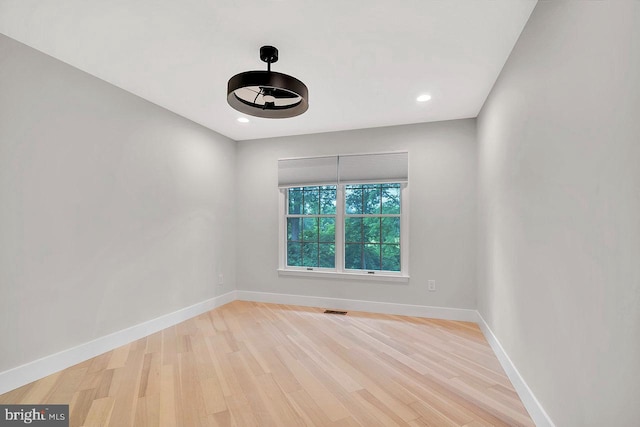 166 Neil Ct, Princeton, NJ 08540 - spare room with light wood-type flooring and recessed lighting