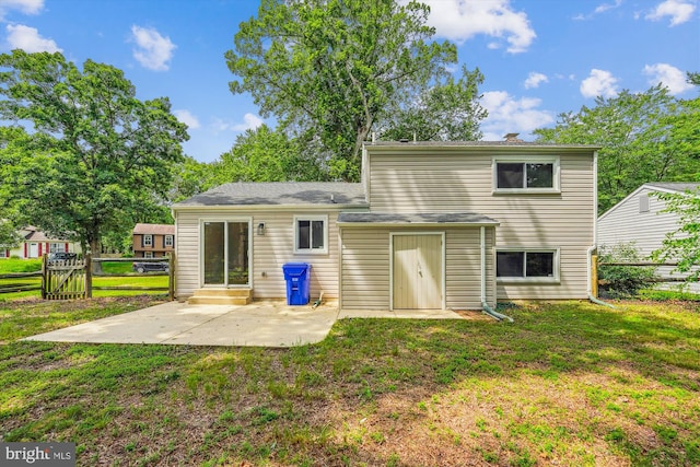 4376 Rock Ct, Waldorf, MD 20602 - rear view of house featuring a patio area and entry steps