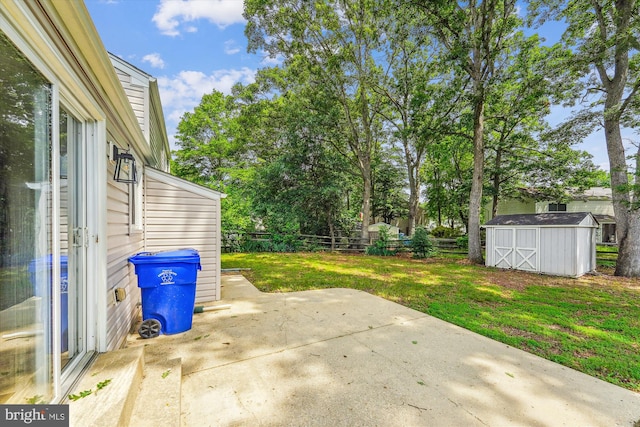 4376 Rock Ct, Waldorf, MD 20602 - view of patio / terrace with a shed