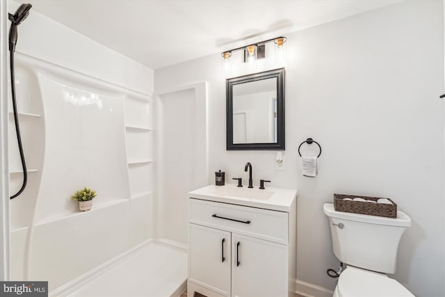 4376 Rock Ct, Waldorf, MD 20602 - full bathroom featuring vanity and a shower