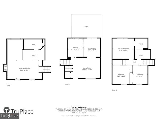 4376 Rock Ct, Waldorf, MD 20602 - view of room layout