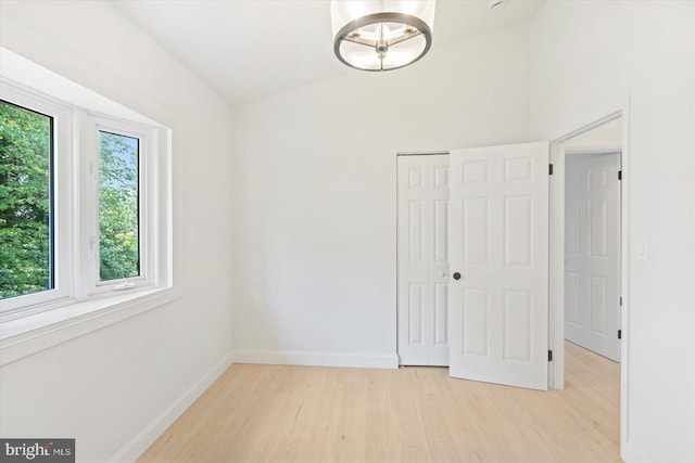 3402 Stevenswood Ct, Baltimore, MD 21244 - unfurnished bedroom with light wood-style floors and a closet