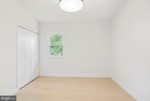 3402 Stevenswood Ct, Baltimore, MD 21244 - unfurnished bedroom featuring light wood finished floors and a closet