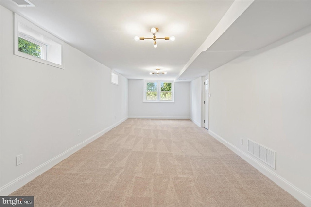 3402 Stevenswood Ct, Baltimore, MD 21244 - carpeted empty room with baseboards
