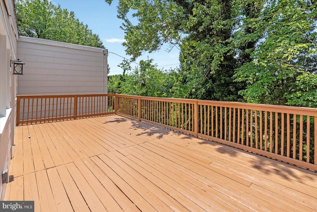 3402 Stevenswood Ct, Baltimore, MD 21244 - view of wooden terrace