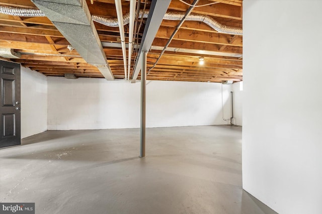 3402 Stevenswood Ct, Baltimore, MD 21244 - view of unfinished basement