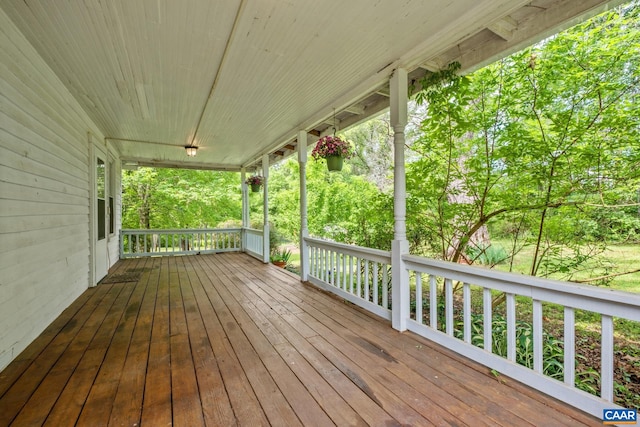 343 Burnt Tree Way, Orange, VA 22960 - view of wooden porch