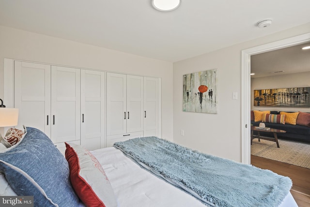 8328 Merrymount Dr, Baltimore, MD 21244 - bedroom featuring wood finished floors and a closet