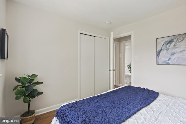 8328 Merrymount Dr, Baltimore, MD 21244 - bedroom featuring wood finished floors and a closet