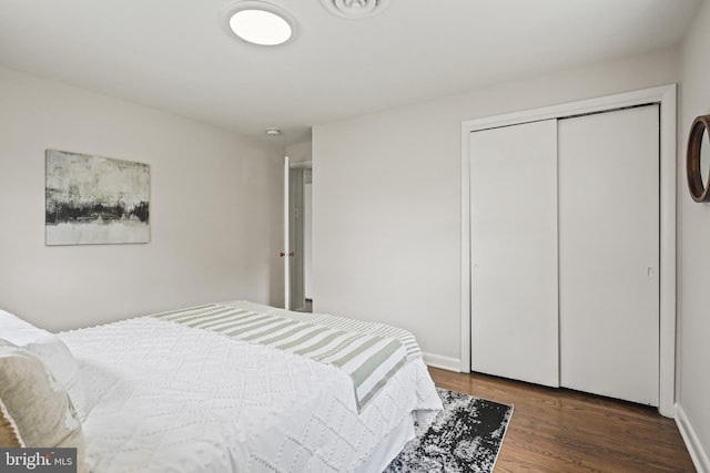 8328 Merrymount Dr, Baltimore, MD 21244 - bedroom with wood finished floors and a closet