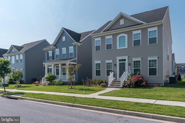 6647 Ballenger Run Blvd, Frederick, MD 21703 - colonial-style house featuring a front lawn